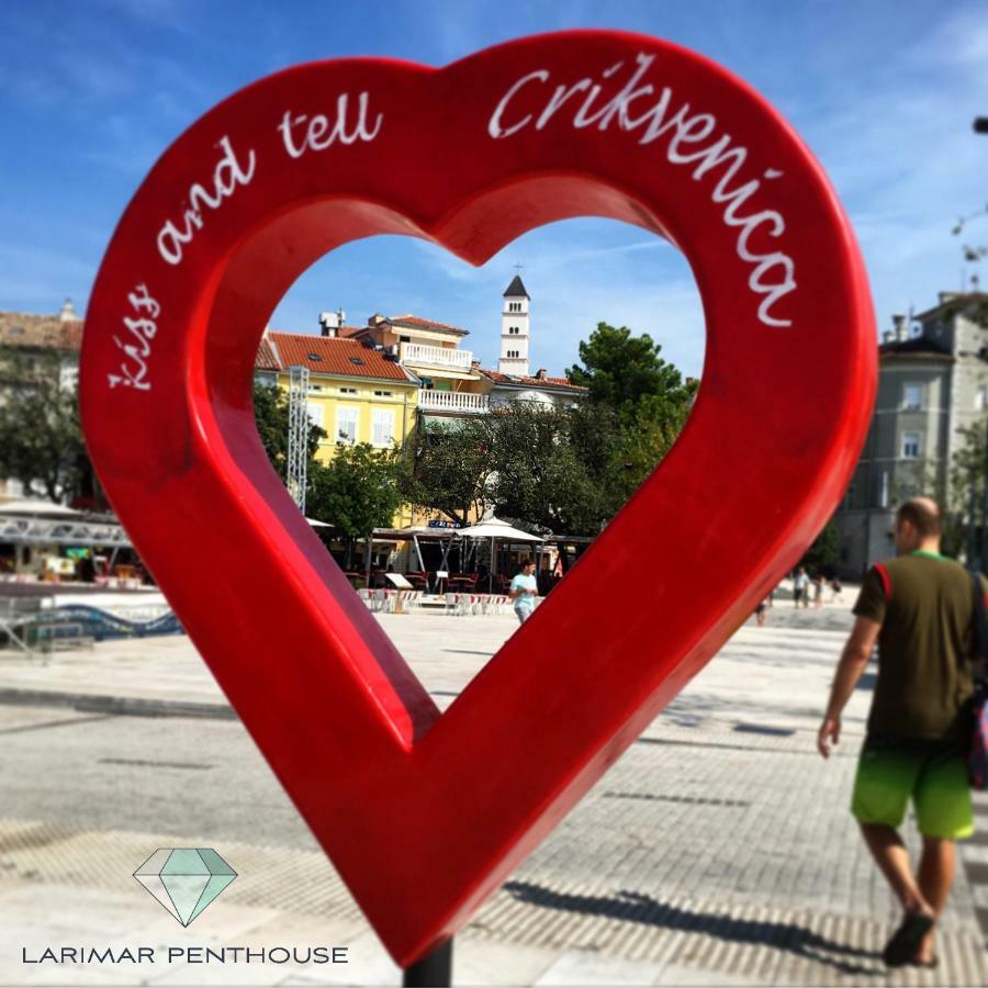 Appartamento Larimar Penthouse Crikvenica Esterno foto